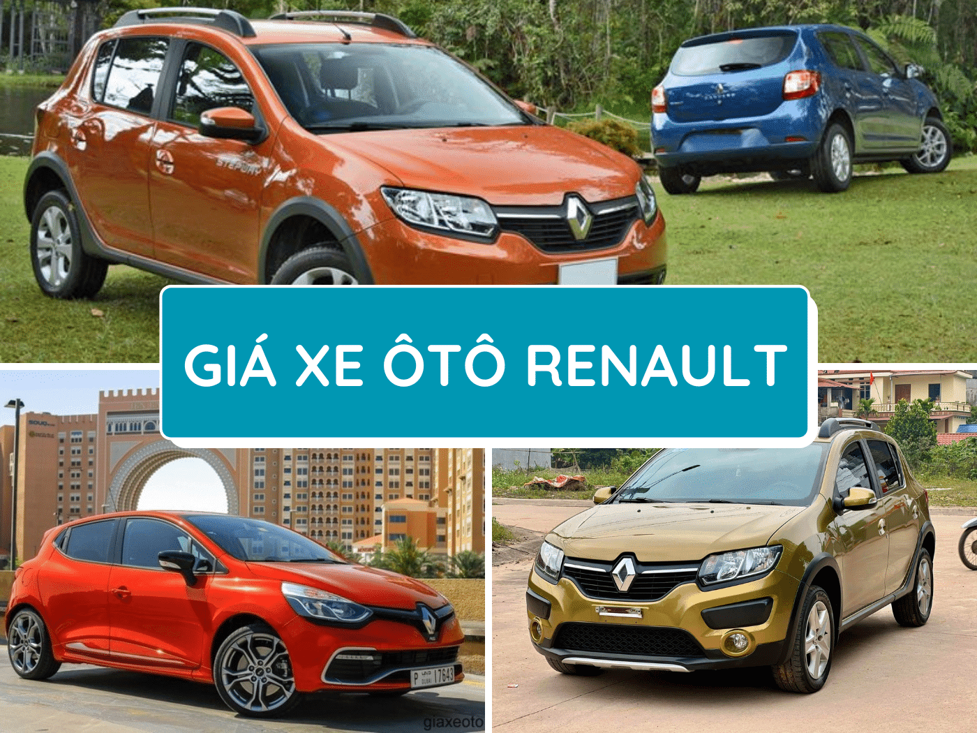 Bảng giá xe ô tô Renault mới nhất