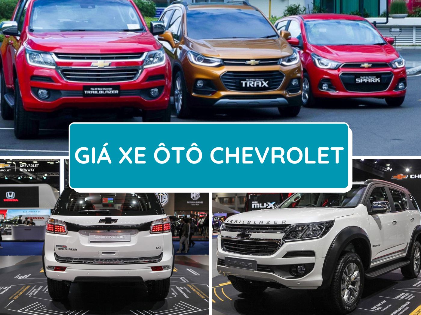 Bảng giá xe ô tô Chevrolet mới nhất