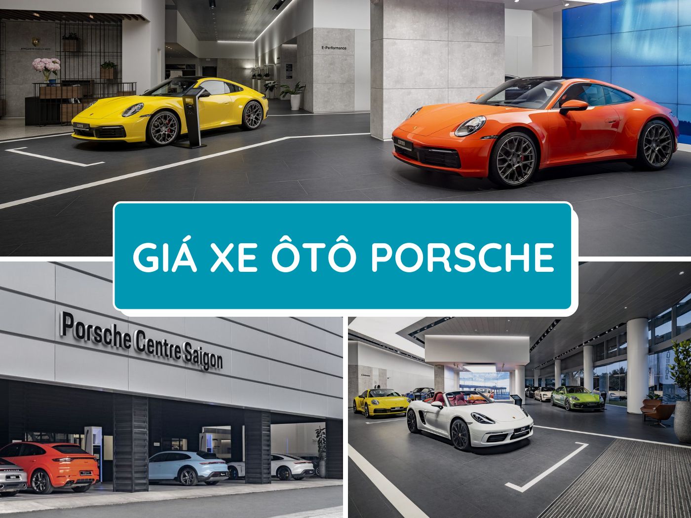 Bảng giá xe ô tô Porsche mới nhất