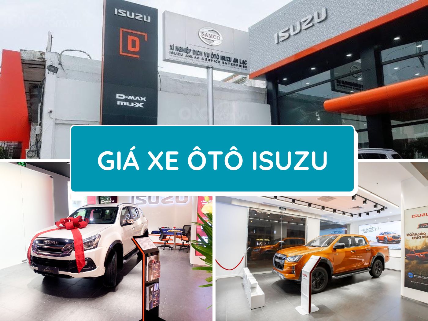 Bảng giá xe ô tô Isuzu mới nhất