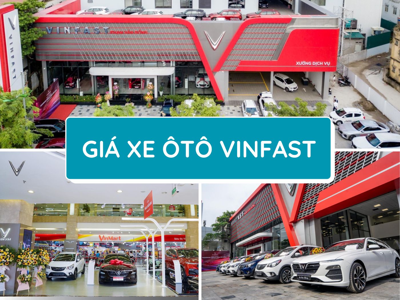 Bảng giá xe ô tô Vinfast mới nhất