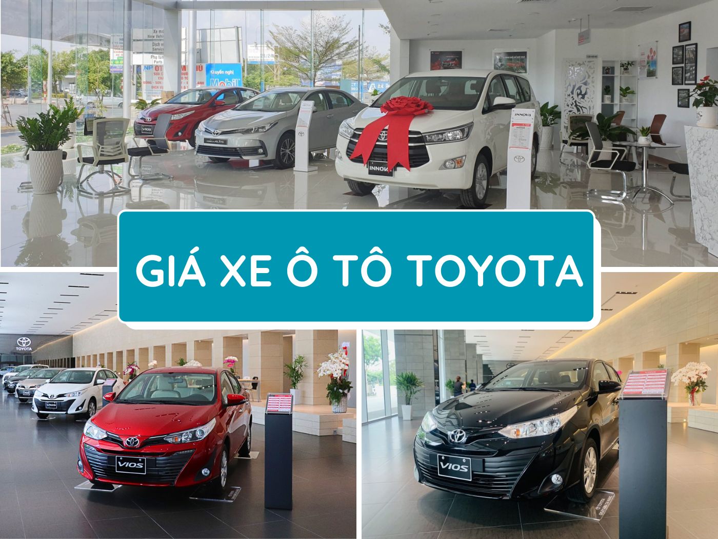 Bảng giá xe ô tô Toyota mới nhất